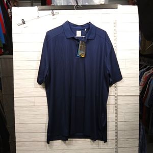 Callaway Opti-Dri Moisture Wicking Golfing Polo NWT! men's XXL Navy Blue